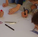 Meno žaidimai „Paveikslų dėlionės“
