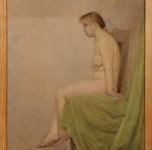 Darius Žiūra „Merginos aktas profiliu“, 1995
