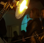 Mariaus Ščerbinsko parodos-instaliacijos „Sistemos šviesa“ atidarymo seansas