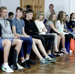 Susitikimas du "Varpo" gimnazijos devintokais