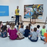 Klaipėdos "Smeltės" progimnazijos pradinukai KKKC parodinėse erdvėse/ 2019 06 07