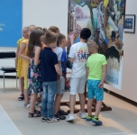 Klaipėdos "Smeltės" progimnazijos pradinukai KKKC parodinėse erdvėse/ 2019 06 07