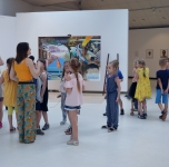 Klaipėdos "Smeltės" progimnazijos pradinukai KKKC parodinėse erdvėse/ 2019 06 07