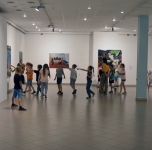 Klaipėdos "Smeltės" progimnazijos pradinukai KKKC parodinėse erdvėse/ 2019 06 07