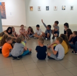Klaipėdos "Smeltės" progimnazijos pradinukai KKKC parodinėse erdvėse/ 2019 06 07
