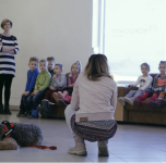Ekskursija po parodą „Islandija. Kvadratinė šaknis iš 13 horizonto“ su Klaipėdos darželio "Ąžuoliukas" 3 grupės vaikai/ 2019 03 06